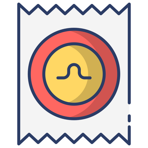 Contraceptive Generic Outline Color icon