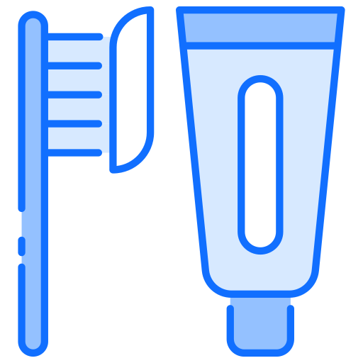 higiene dental Generic Blue Ícone