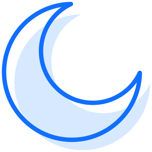 luna Generic Blue icono