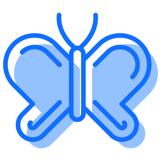 나비 Generic Blue icon