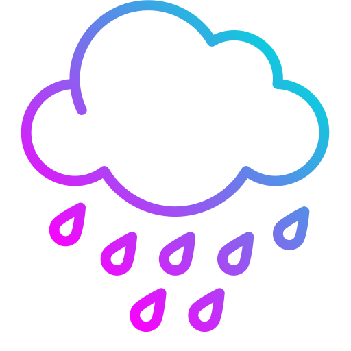 Rain Generic Gradient icon
