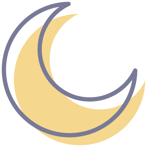 Moon Generic Color Omission icon