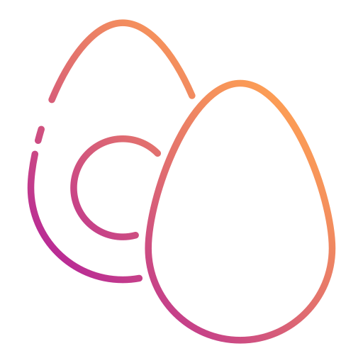 달걀 Generic Gradient icon