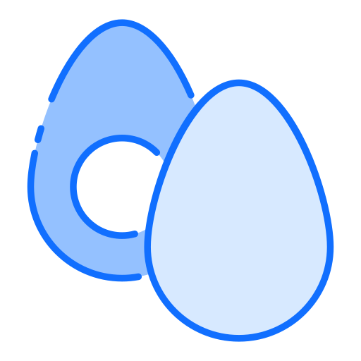 eieren Generic Blue icoon