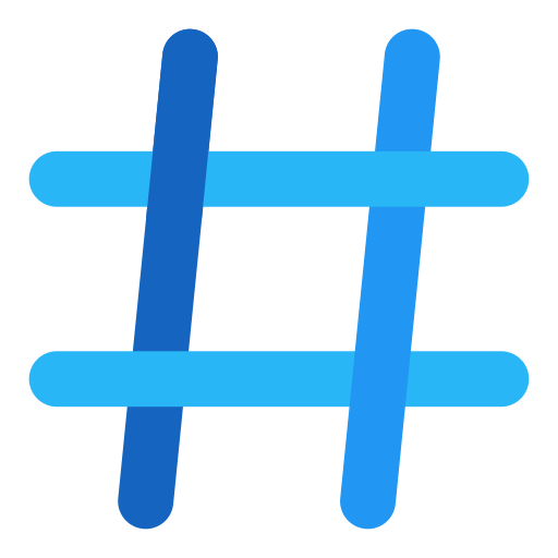 ハスタグ Generic Flat icon