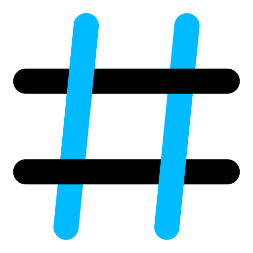 ハスタグ Generic Fill & Lineal icon