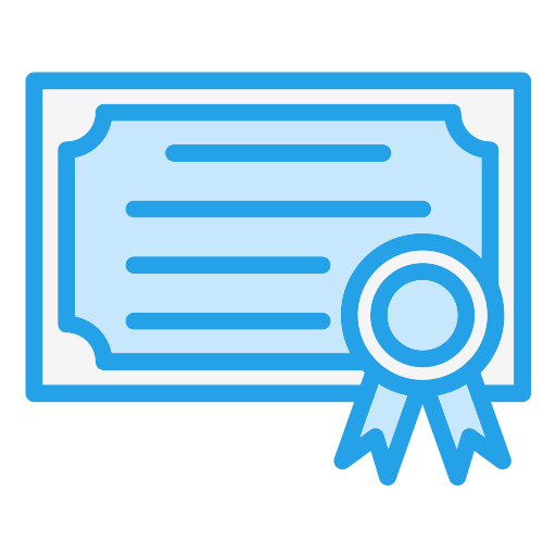 certificato Generic Blue icona