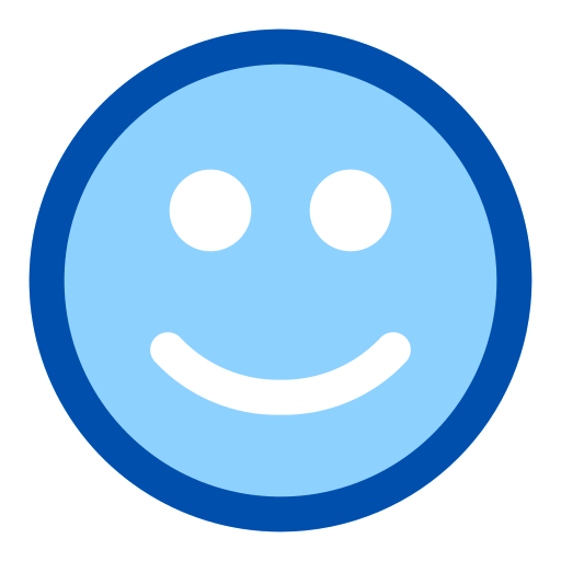 emoticon Generic Blue icoon