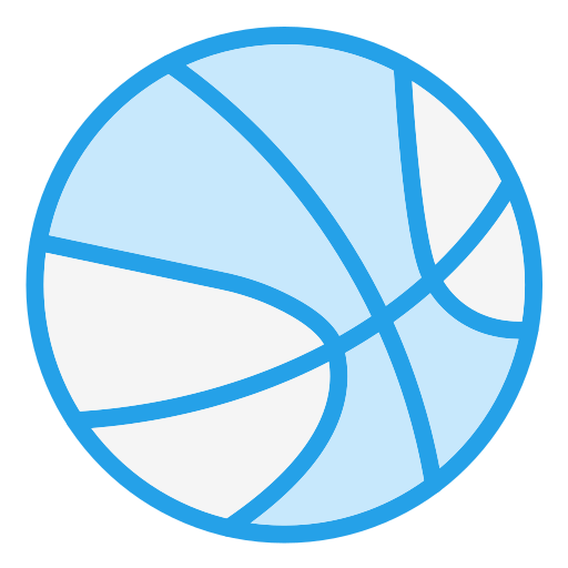 basketbal Generic Blue icoon