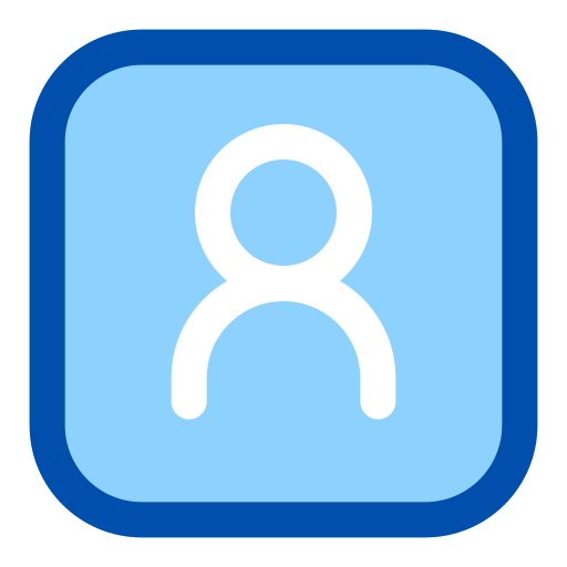 アカウント Generic Blue icon