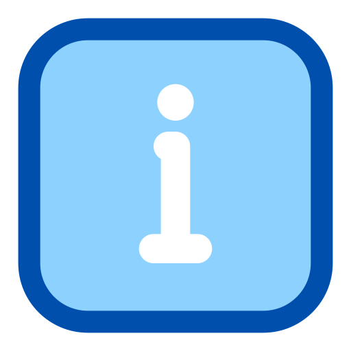 情報 Generic Blue icon
