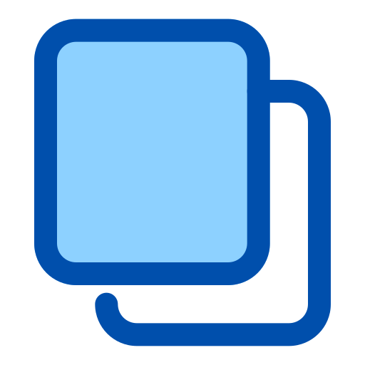 kopieren Generic Blue icon