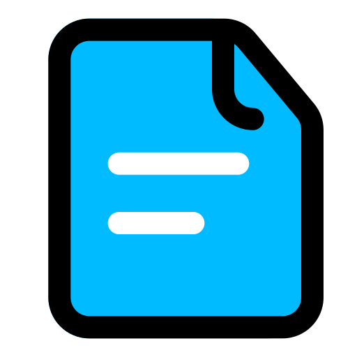 File Generic Fill & Lineal icon
