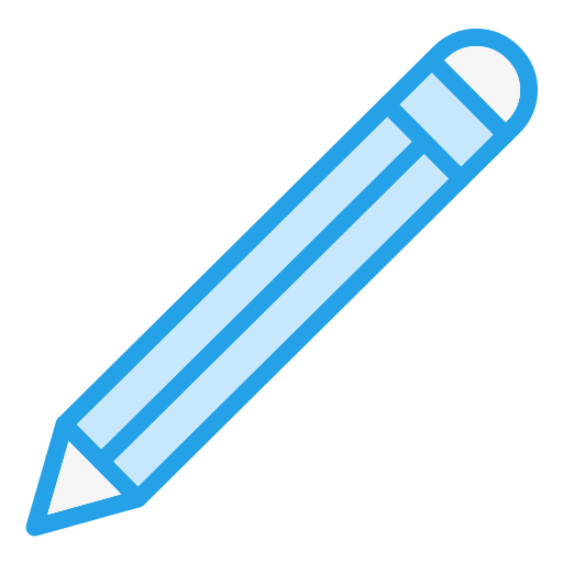 crayon Generic Blue Icône