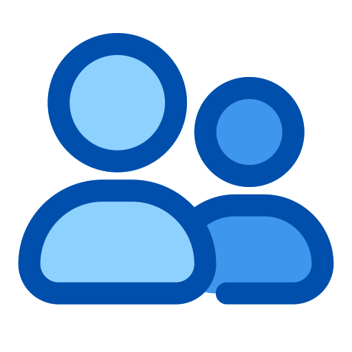 freunde Generic Blue icon