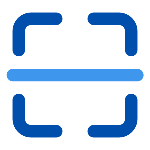 Qr scan Generic Blue icon