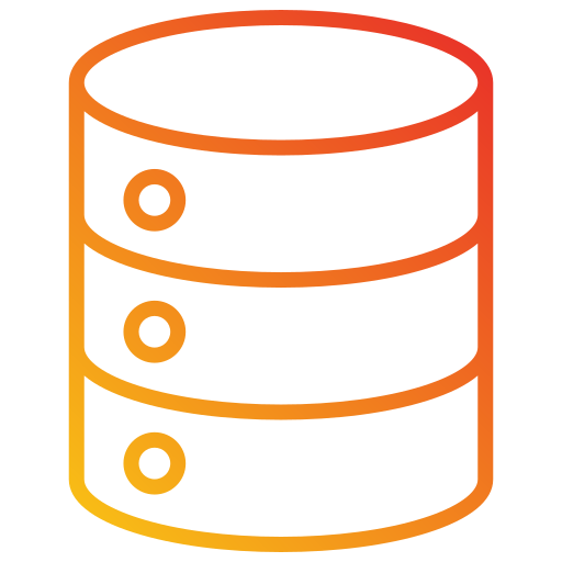 datenbank Generic Gradient icon