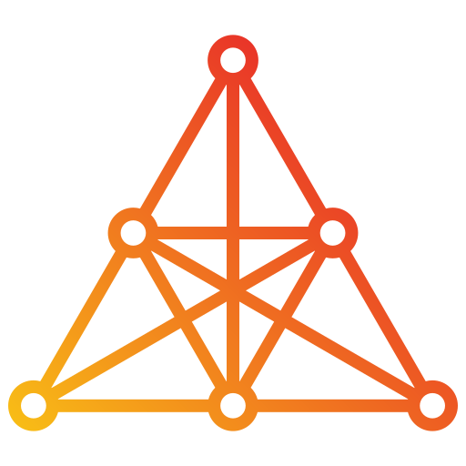 Neural network Generic Gradient icon