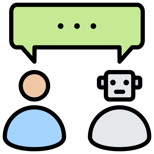 自然言語処理 Generic Outline Color icon