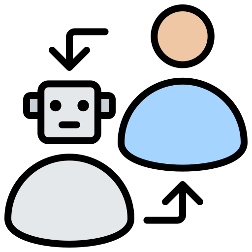 Turing test Generic Outline Color icon