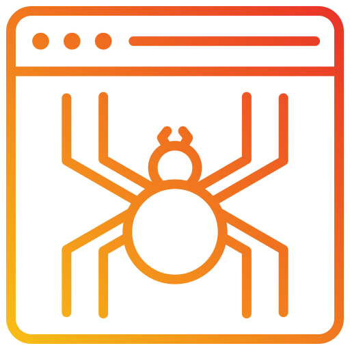 Web crawler Generic Gradient icon
