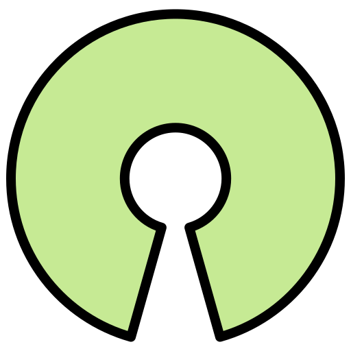 オープンソース Generic Outline Color icon