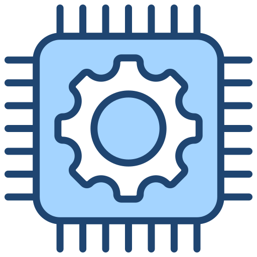 configuration Generic Blue Icône