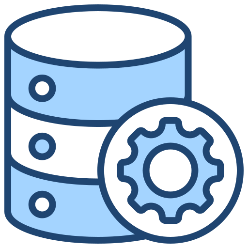 Data processing Generic Blue icon
