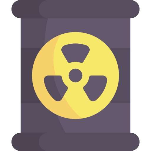 tóxico Kawaii Flat icono