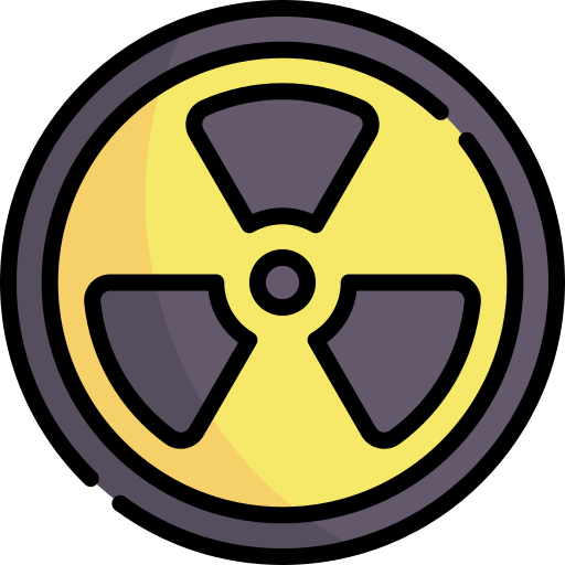 Radiation Kawaii Lineal color icon