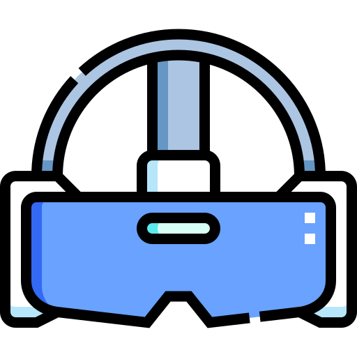 Vr game Detailed Straight Lineal color icon