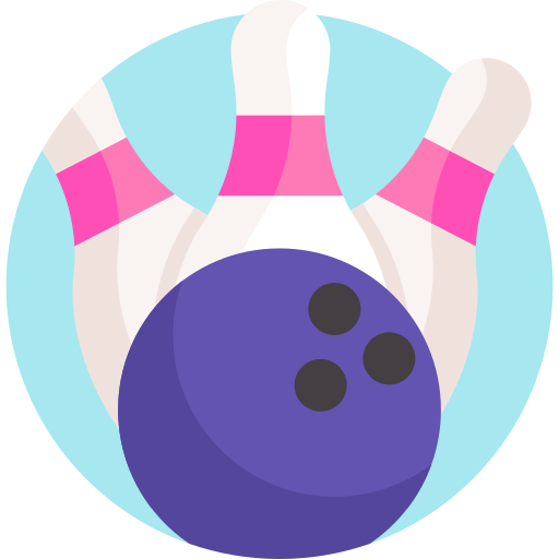 bowling Detailed Flat Circular Flat icoon