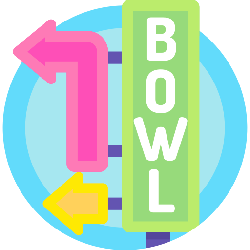 bowling Detailed Flat Circular Flat icoon