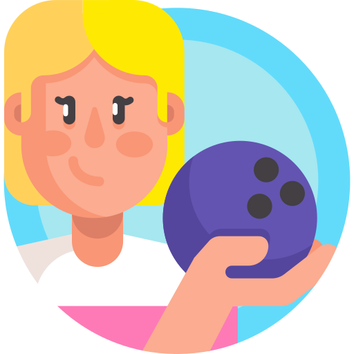 Bowling Detailed Flat Circular Flat icon