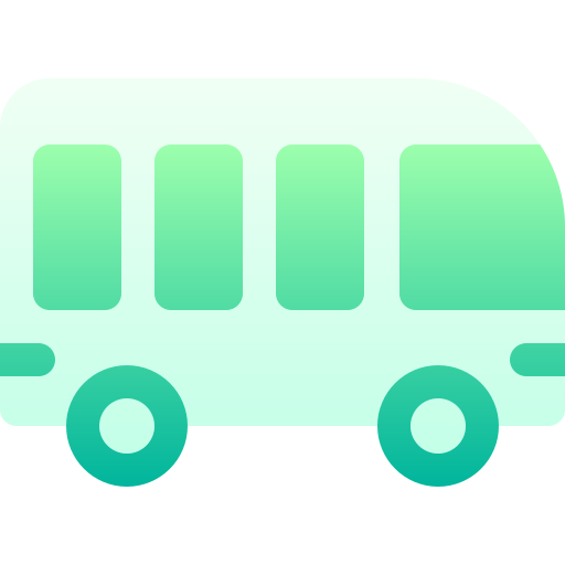 Minibus Basic Gradient Gradient icon