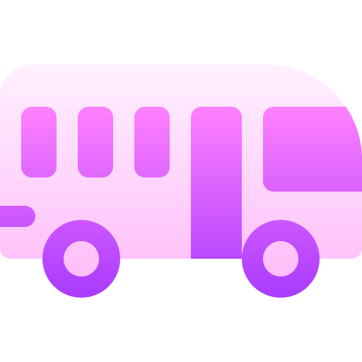 autobus Basic Gradient Gradient icona
