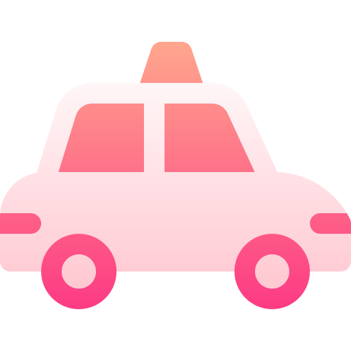 タクシー Basic Gradient Gradient icon