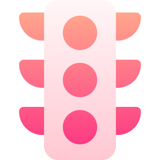 Traffic light Basic Gradient Gradient icon