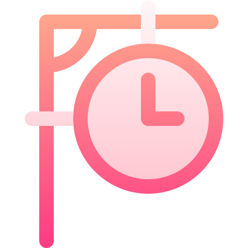 Часы Basic Gradient Gradient иконка