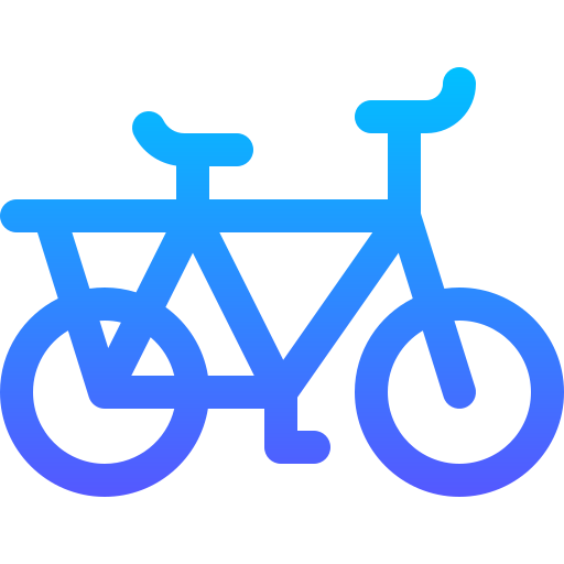 bycicle Basic Gradient Lineal color icon