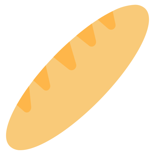 baguete Generic Flat Ícone