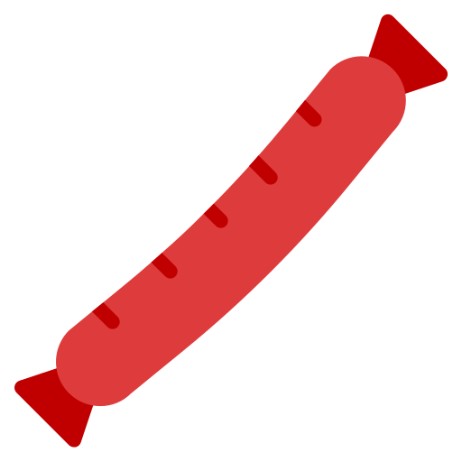 hot-dog Generic Flat Icône