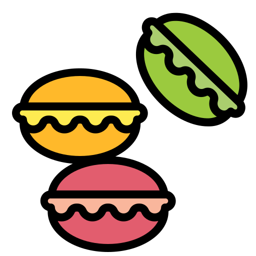 Macaron Generic Outline Color icon