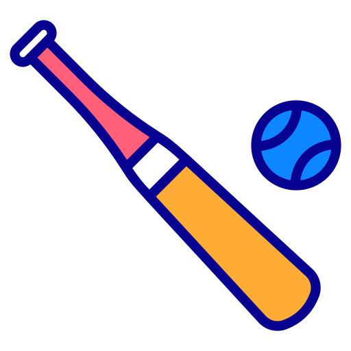 béisbol Generic Outline Color icono