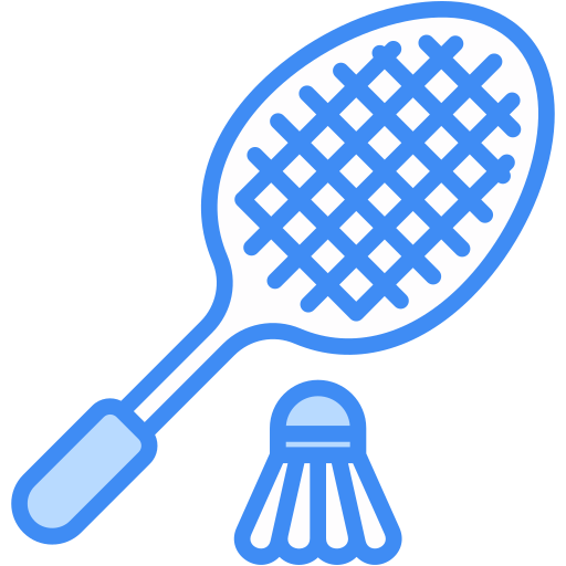 badminton Generic Blue icoon