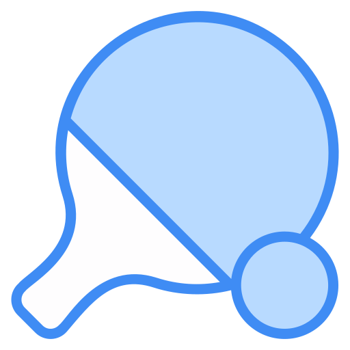 탁구 Generic Blue icon