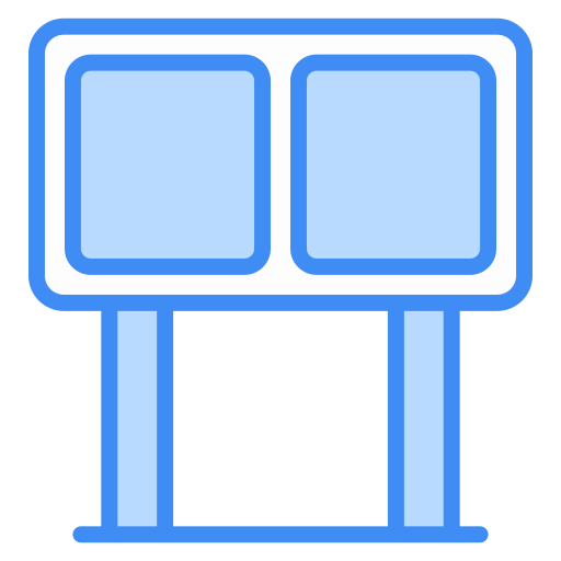 スコアボード Generic Blue icon