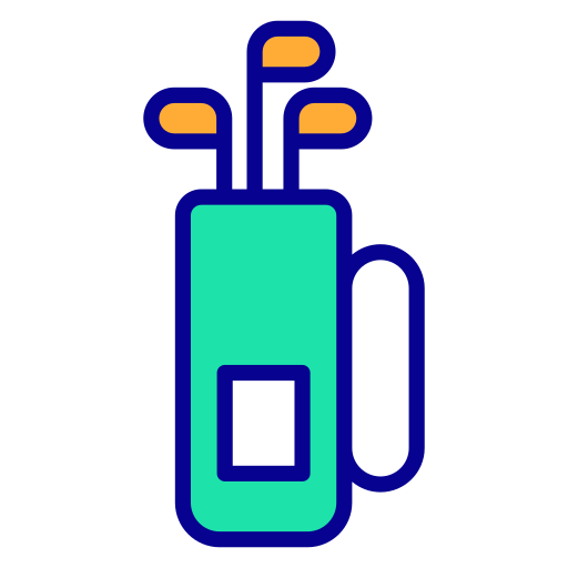 golf Generic Outline Color icono