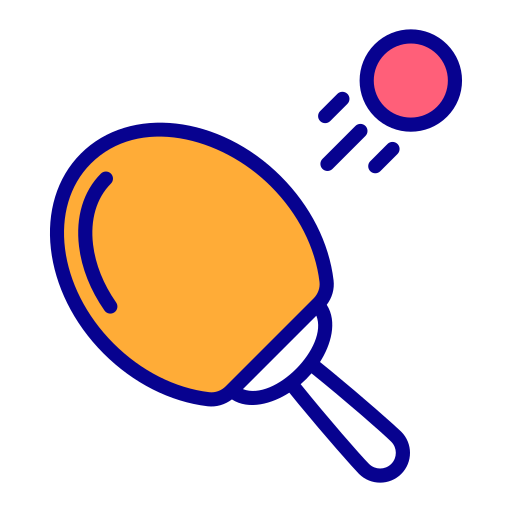 Настольный теннис Generic Outline Color иконка