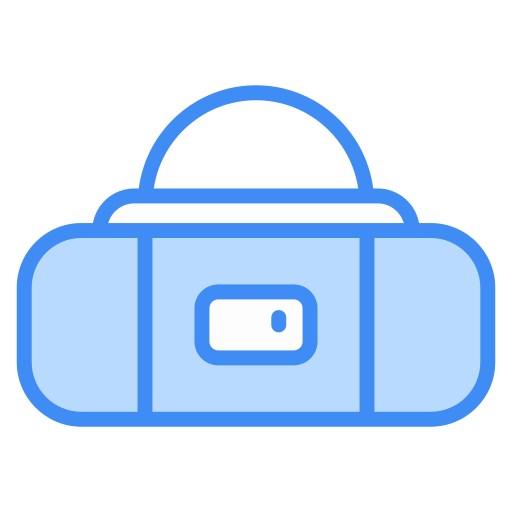 bolsa de deporte Generic Blue icono